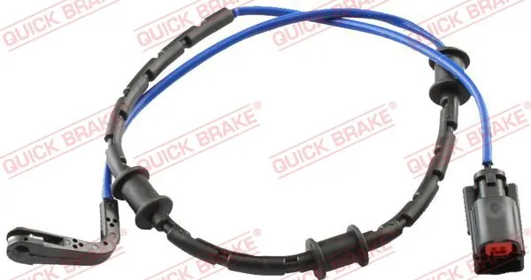 Warning Contact, brake pad wear
